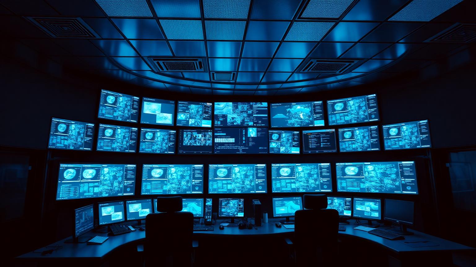 Managed Security Service - photoreal premium imagery for Telappliant Cyber Security