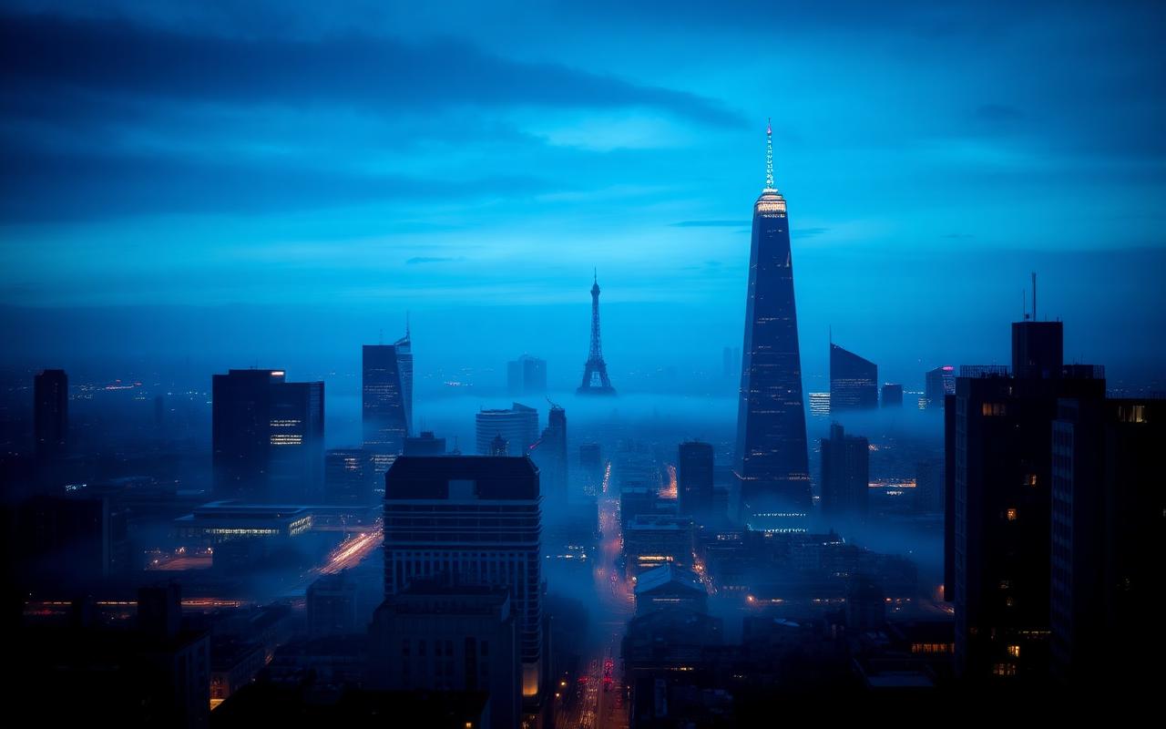 France skyline - virtual phone number coverage