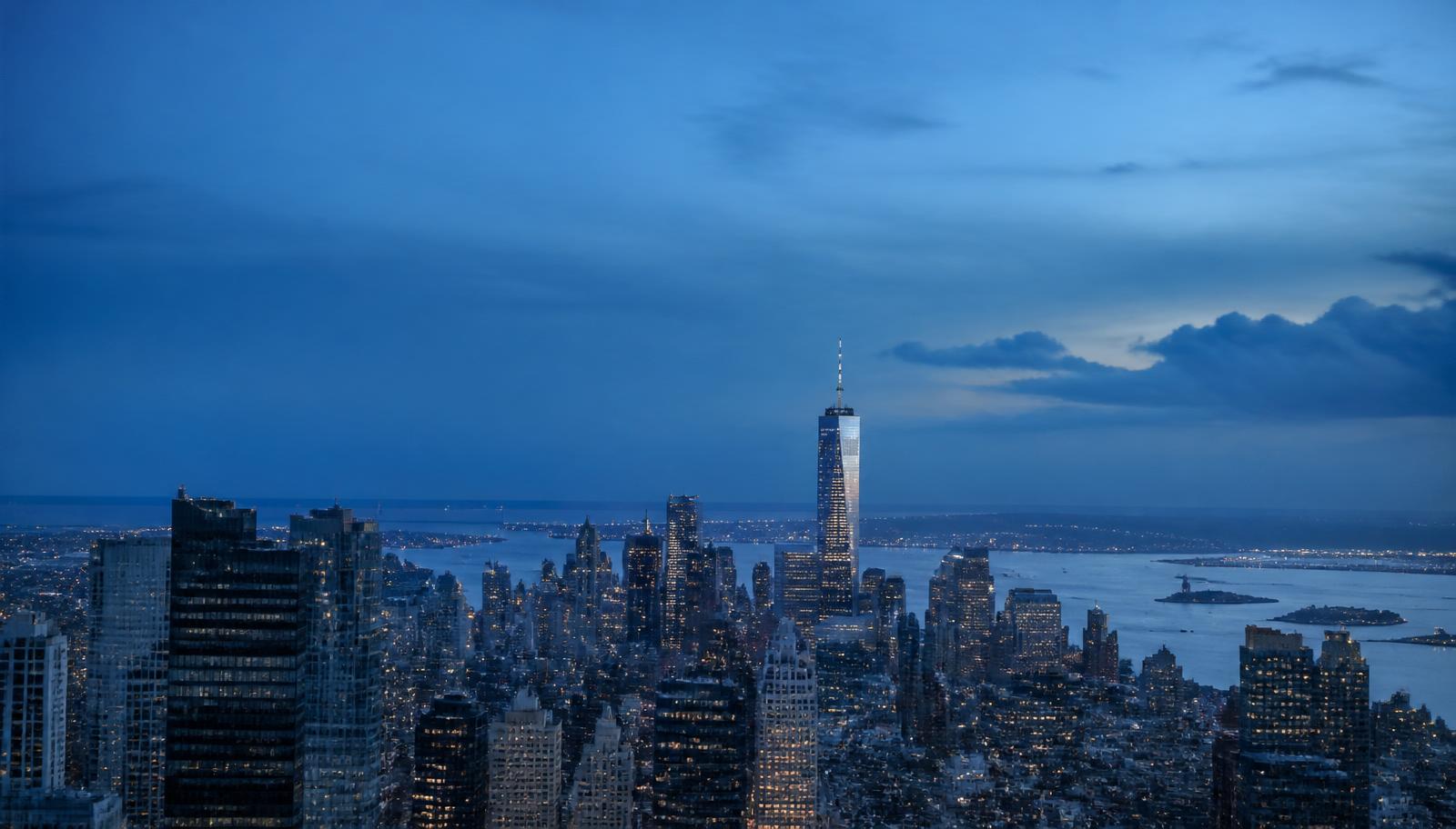 United States skyline - virtual phone number coverage