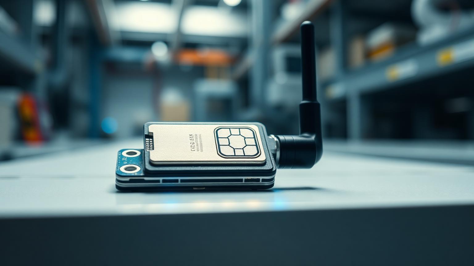 M2M and IoT SIMs - photoreal premium imagery for Telappliant Business Mobile